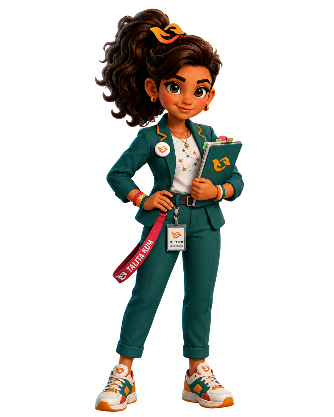 Tali Administrativa, personaje institucional de Fundación Talita Kum
